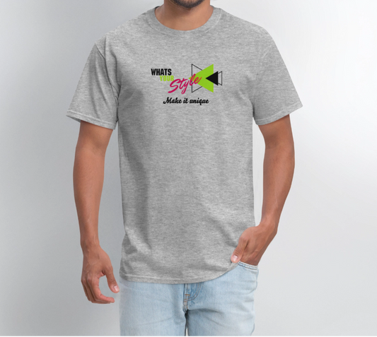 Men's T-Shirt-heather gray