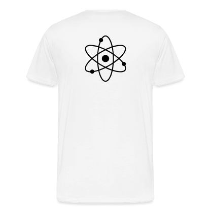 Men's CUSTOMIZABLE  Premium Lightweight T-Shirt - white