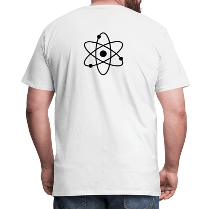 Men's CUSTOMIZABLE  Premium Lightweight T-Shirt - white