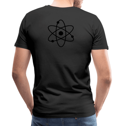 Men's CUSTOMIZABLE  Premium Lightweight T-Shirt - black