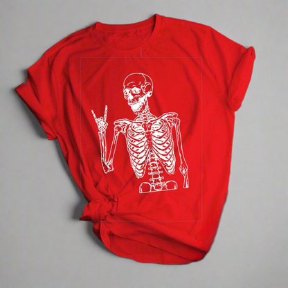 Metal Skeleton Graphic T-Shirt