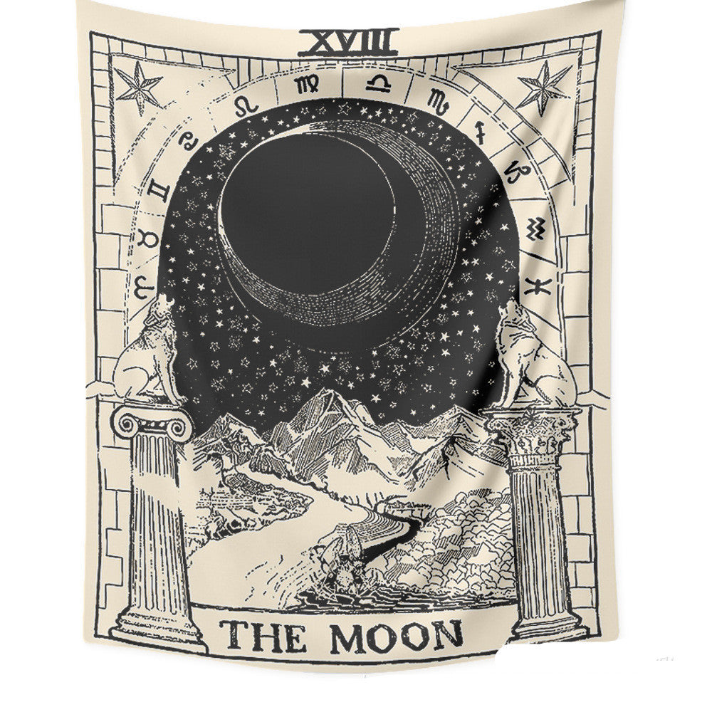 Retro Astrology Divination Wall Tapestry - Lunacy Deals & Designs