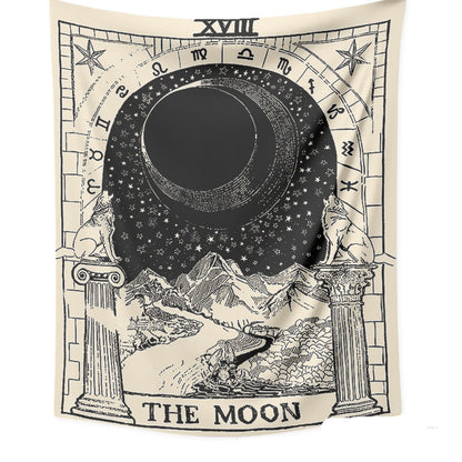 Retro Astrology Divination Wall Tapestry - Lunacy Deals & Designs