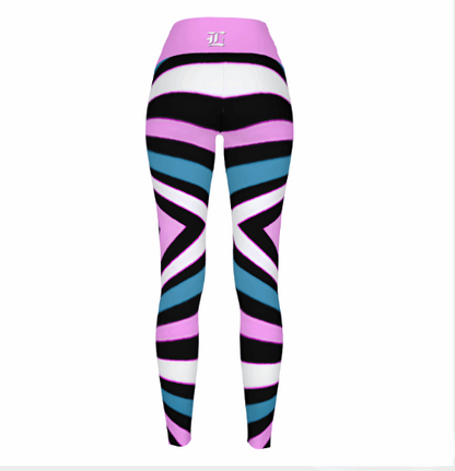 Women's Cosmic Candy High Waist Stretchy Leggings