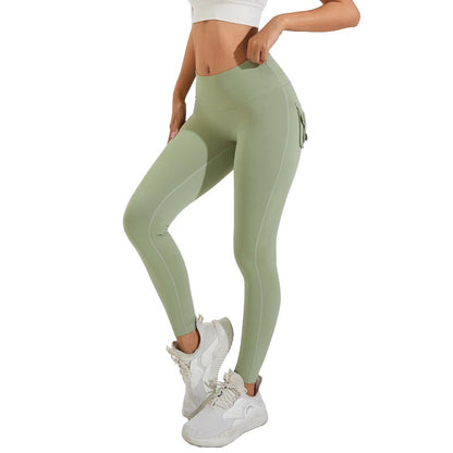 Stretchy Leggings with Back Pockets Lunacy Deals & Designs