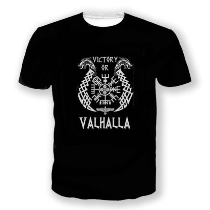 Viking Inspired Crew Neck T-Shirt - Lunacy Deals & Designs