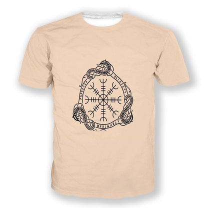 Viking Inspired Crew Neck T-Shirt - Lunacy Deals & Designs