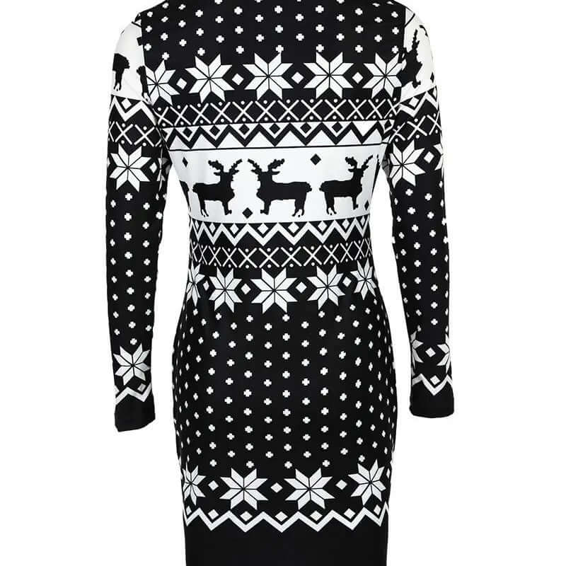 Women's Black Christmas Dress