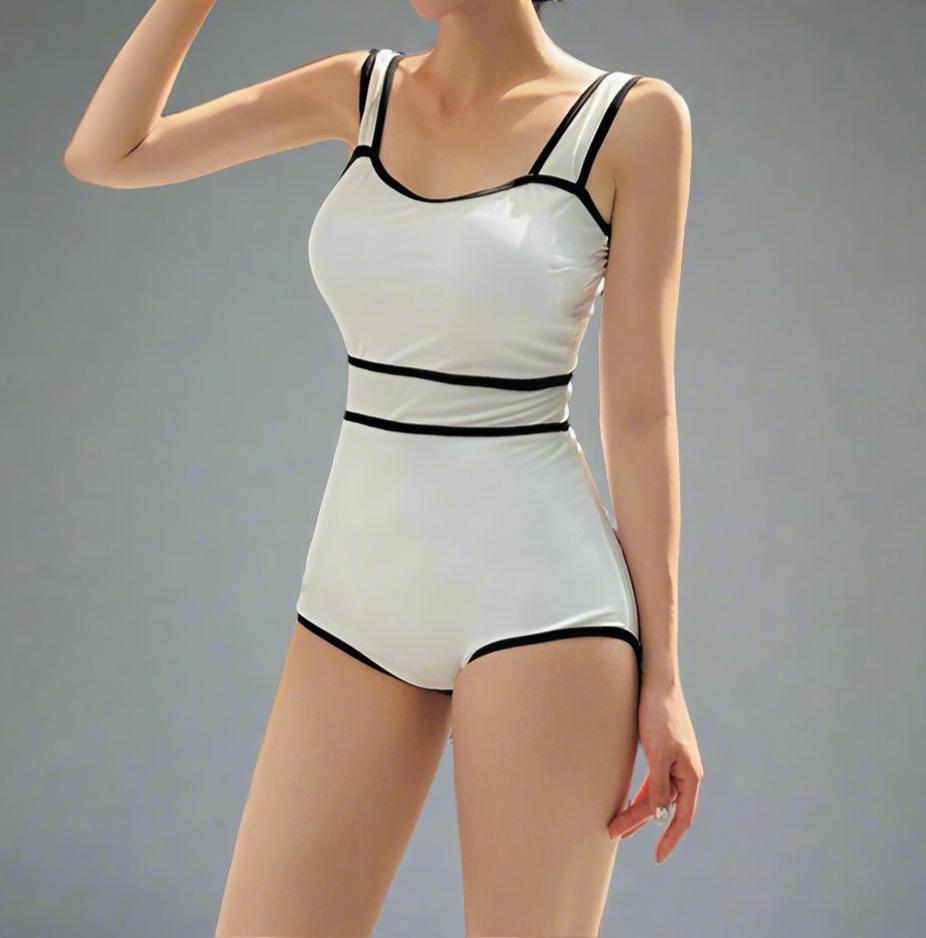 Women's 1-Piece Pin-Up Style Swimsuit