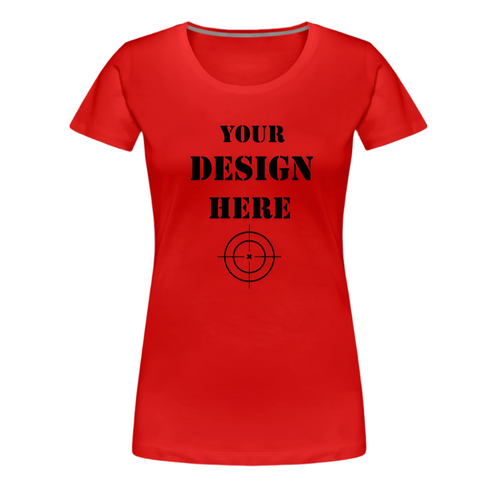 Women’s Premium T-Shirt (Customizable) - Lunacy Deals & Designs