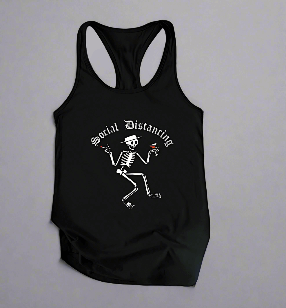 Women's Social Dist-ancing Tank Top