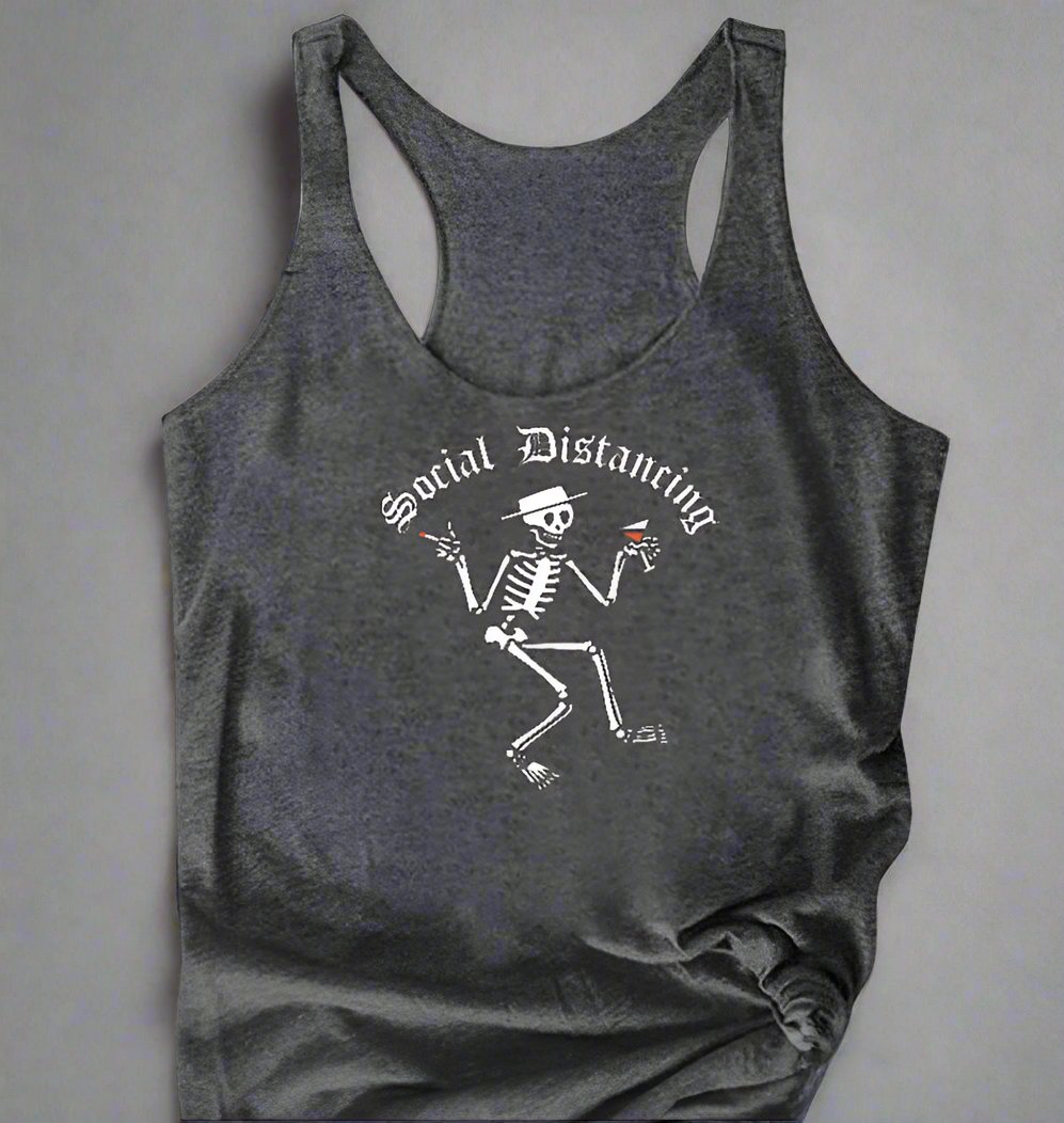 Women's Social Dist-ancing Tank Top