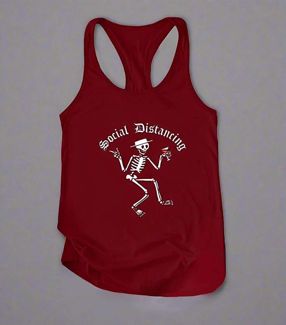 Women's Social Dist-ancing Tank Top