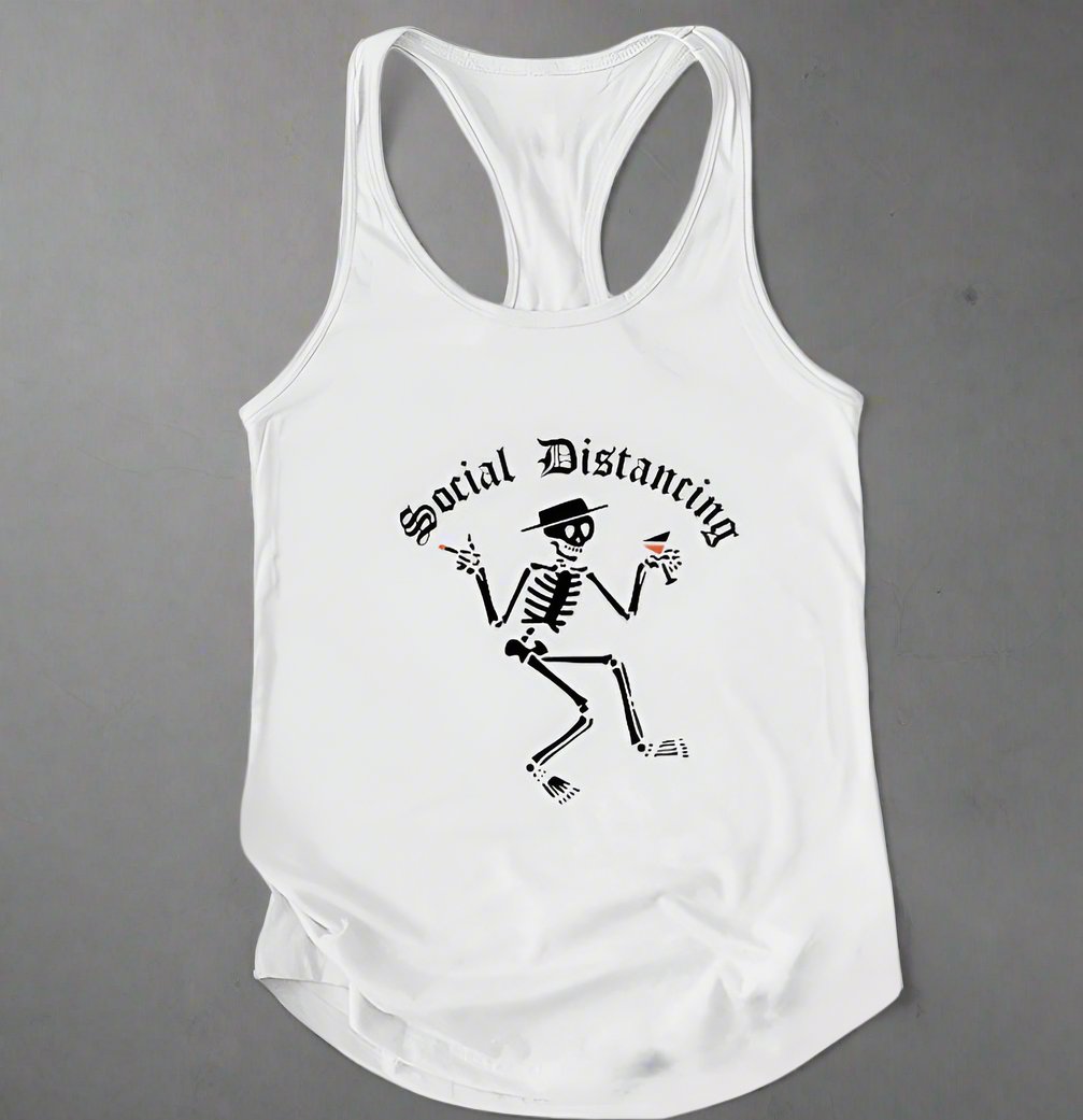 Women's Social Dist-ancing Tank Top