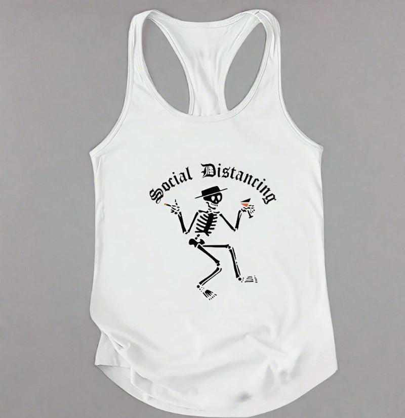 Women's Social Dist-ancing Tank Top - Lunacy Deals & Designs