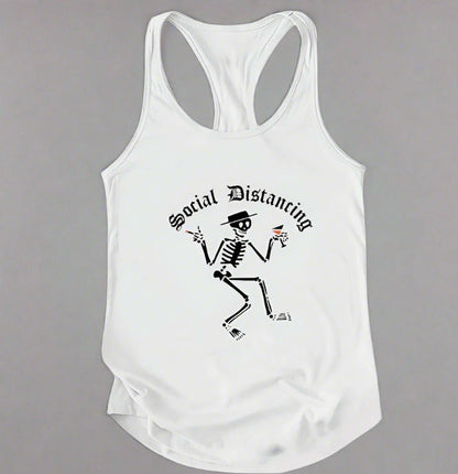 Women's Social Dist-ancing Tank Top - Lunacy Deals & Designs