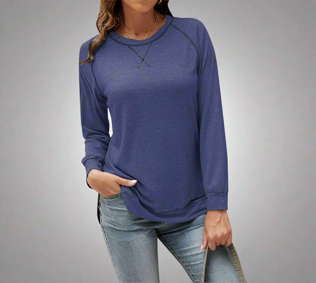 Women's Everyday Essential Long Sleeve Tee - Lunacy Deals & Designs