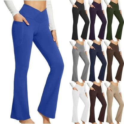 Yoga Flare Leggings with Pockets Lunacy Deals & Designs