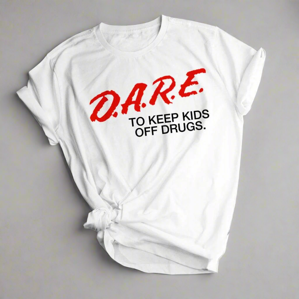 Classic D.A.R.E. T-Shirt - Lunacy Deals & Designs