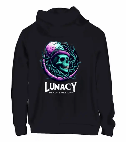 Cotton Lunacy Zip-Up Hoodie (6 color options) - Lunacy Deals & Designs