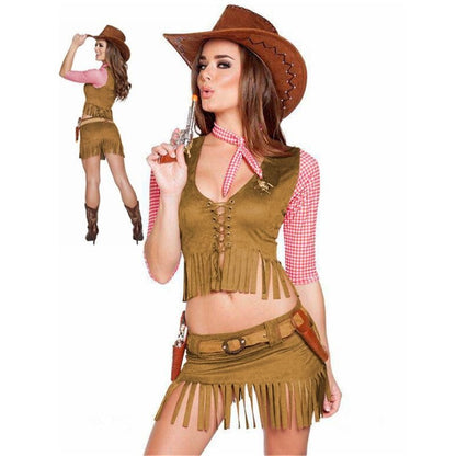 Cowgirl Costume - Lunacy Deals & Designs