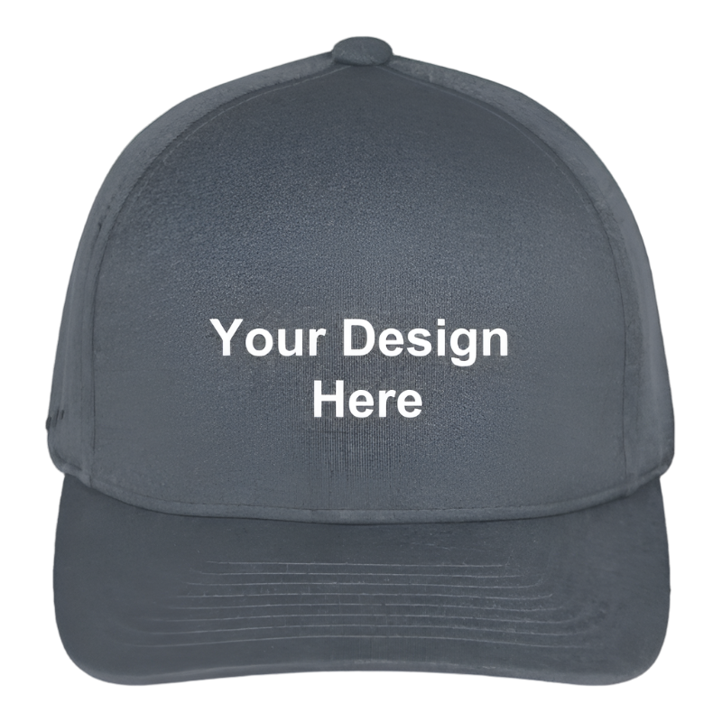 Flexfit  Melange Baseball Cap (Customizable) - dark heather gray