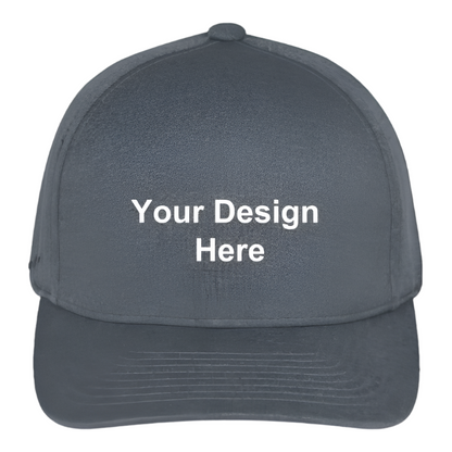 Flexfit  Melange Baseball Cap (Customizable) - dark heather gray