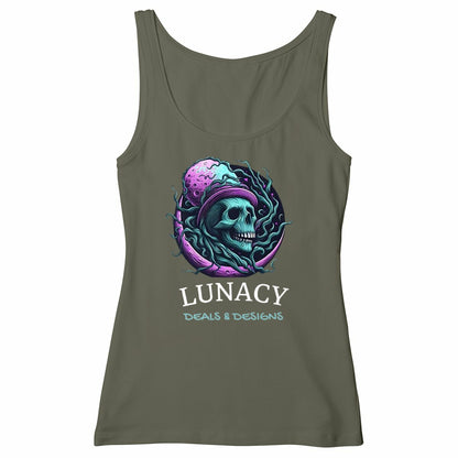 Lunacy Deals & Designs Women's Tank Top -Dark