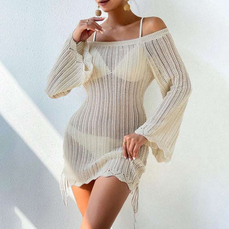 Knitted Beach Cover - Up - Lunacy Deals & Designs