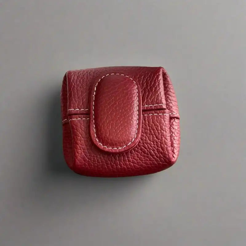 Leather Coin Purse (15 color choices!) - Lunacy Deals & Designs