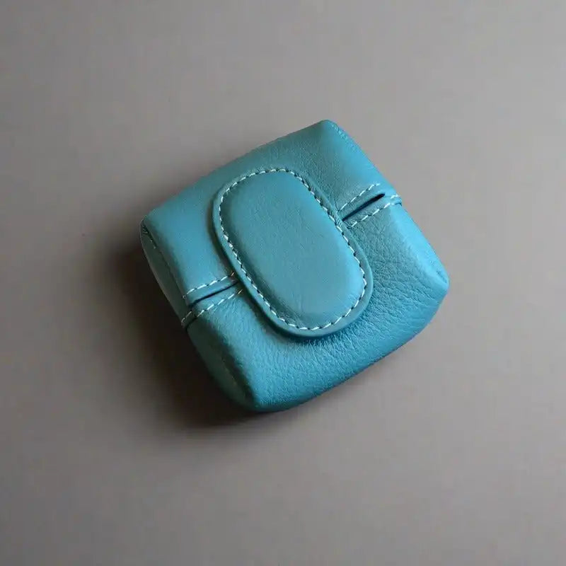 Leather Coin Purse (15 color choices!) - Lunacy Deals & Designs