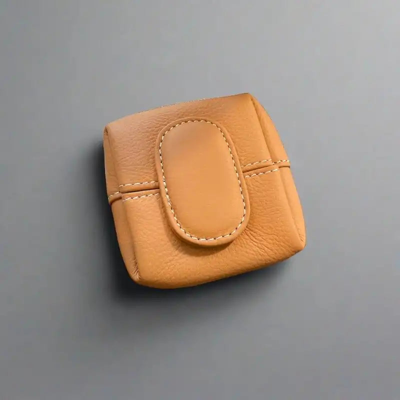 Leather Coin Purse (15 color choices!) - Lunacy Deals & Designs