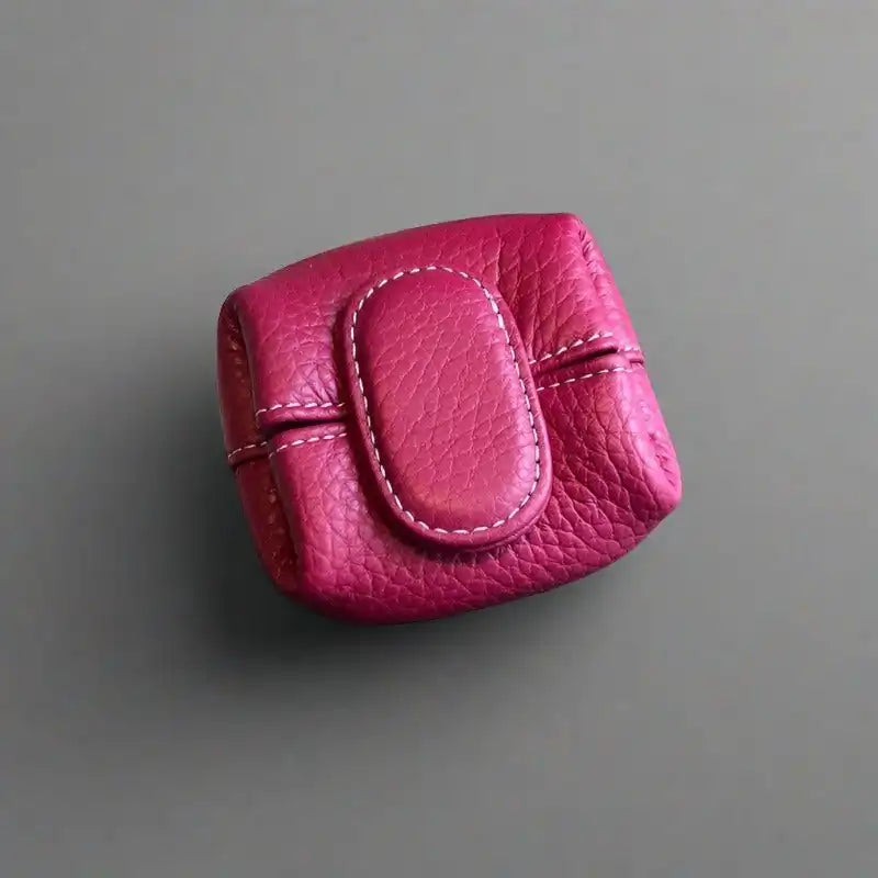 Leather Coin Purse (15 color choices!) - Lunacy Deals & Designs