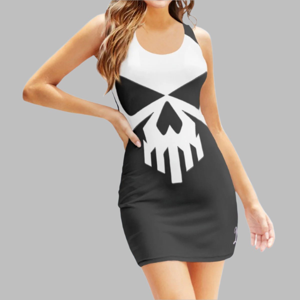 Lunacy Skull Mini Tank Dress - Lunacy Deals & Designs