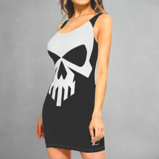 Lunacy Skull Mini Tank Dress - Lunacy Deals & Designs