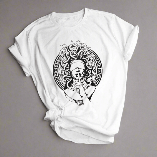 Medusa Short Sleeved T-Shirt - Lunacy Deals & Designs