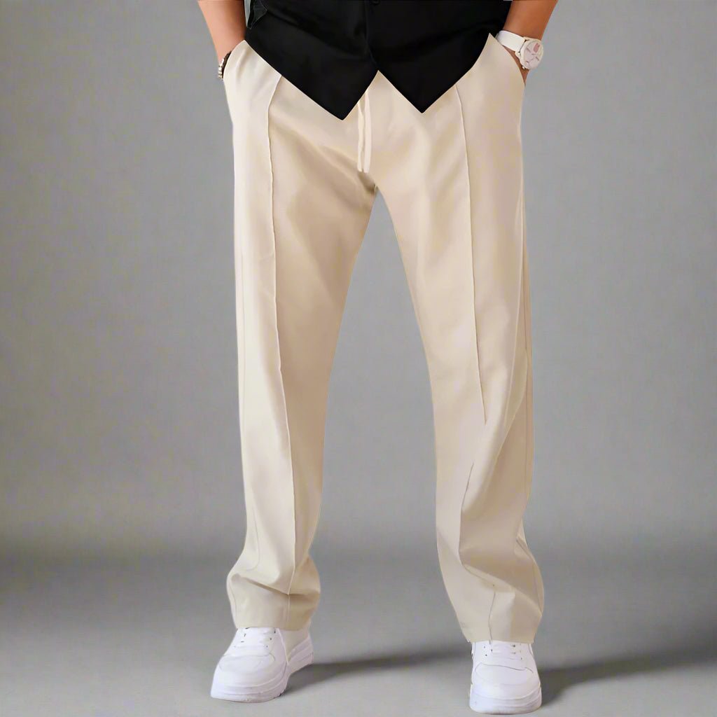 Men's Business Casual Drawstring Pants - Lunacy Deals & Designs