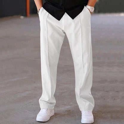 Men's Business Casual Drawstring Pants - Lunacy Deals & Designs