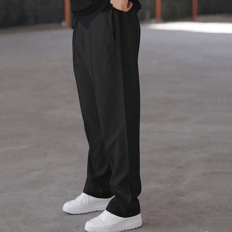 Men's Business Casual Drawstring Pants - Lunacy Deals & Designs