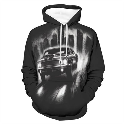 Men's Charger Hoodie - Lunacy Deals & Designs