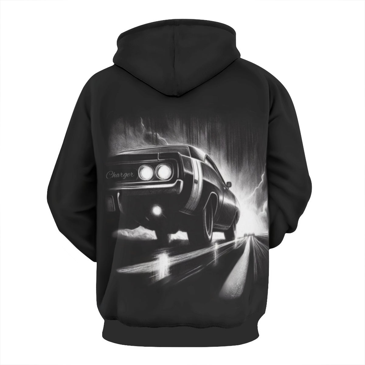 Men's Charger Hoodie - Lunacy Deals & Designs