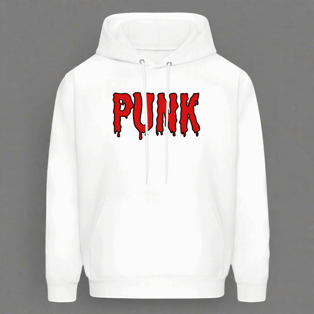 Classic Hanes Punk Hoodie - Lunacy Deals & Designs