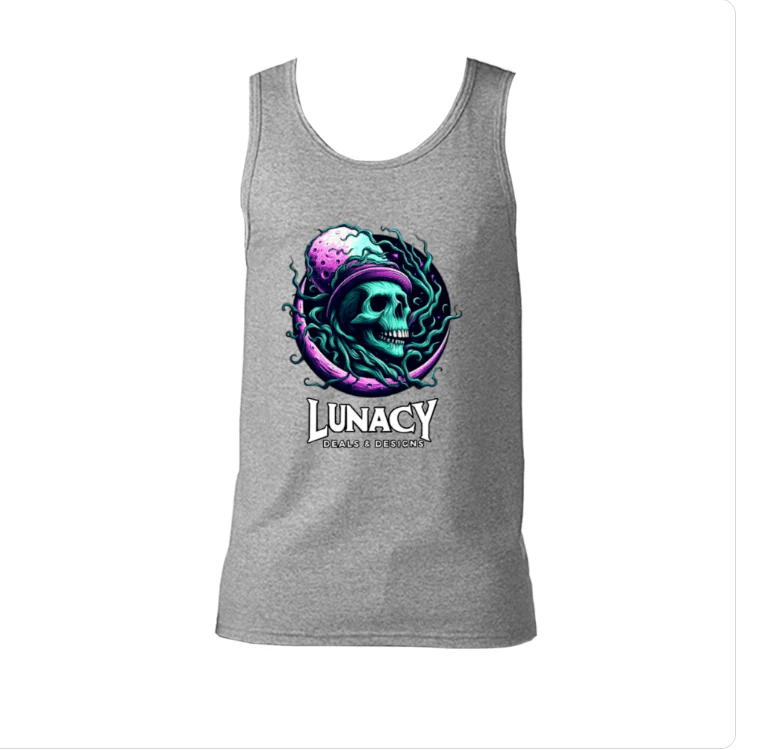 Men's Sleeveless Lunacy Shirt - Lunacy Deals & Designs