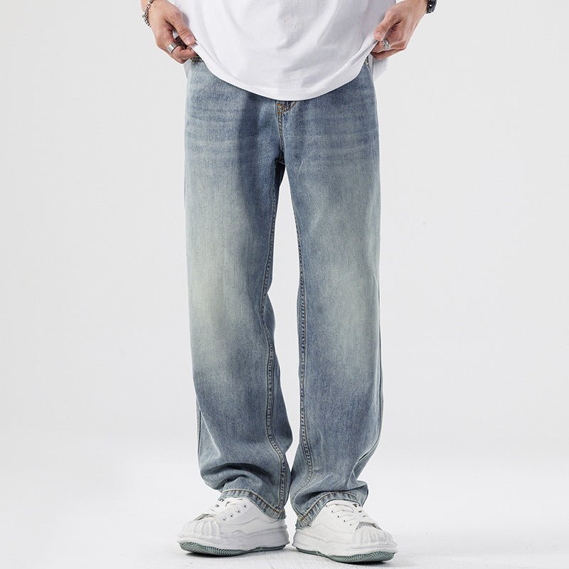 Men's Straight Leg Loose Fit Jeans - Lunacy Deals & Designs