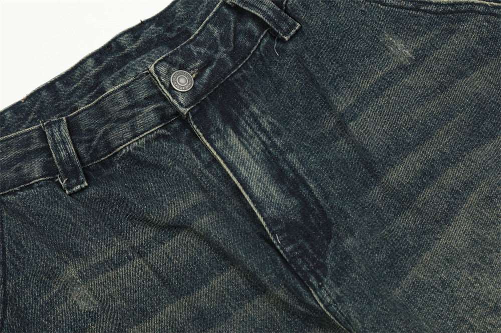 Men's Vintage Washed Cargo Jeans - Lunacy Deals & Designs