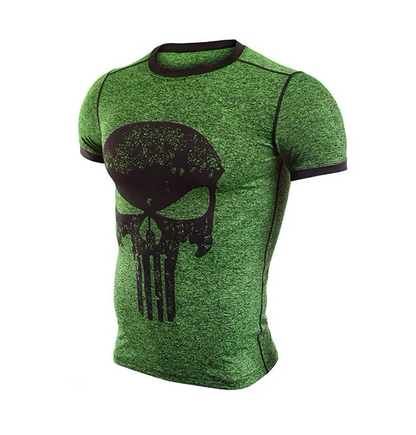 Men's Punisher Short Sleeve Gym Shirt - Lunacy Deals & Designs